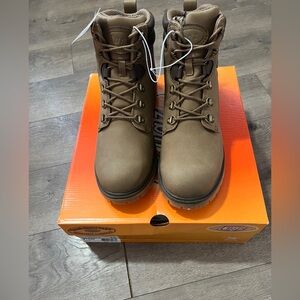 Lugz Scaffold Brown Slip Resistance Boots Size 9.5 New